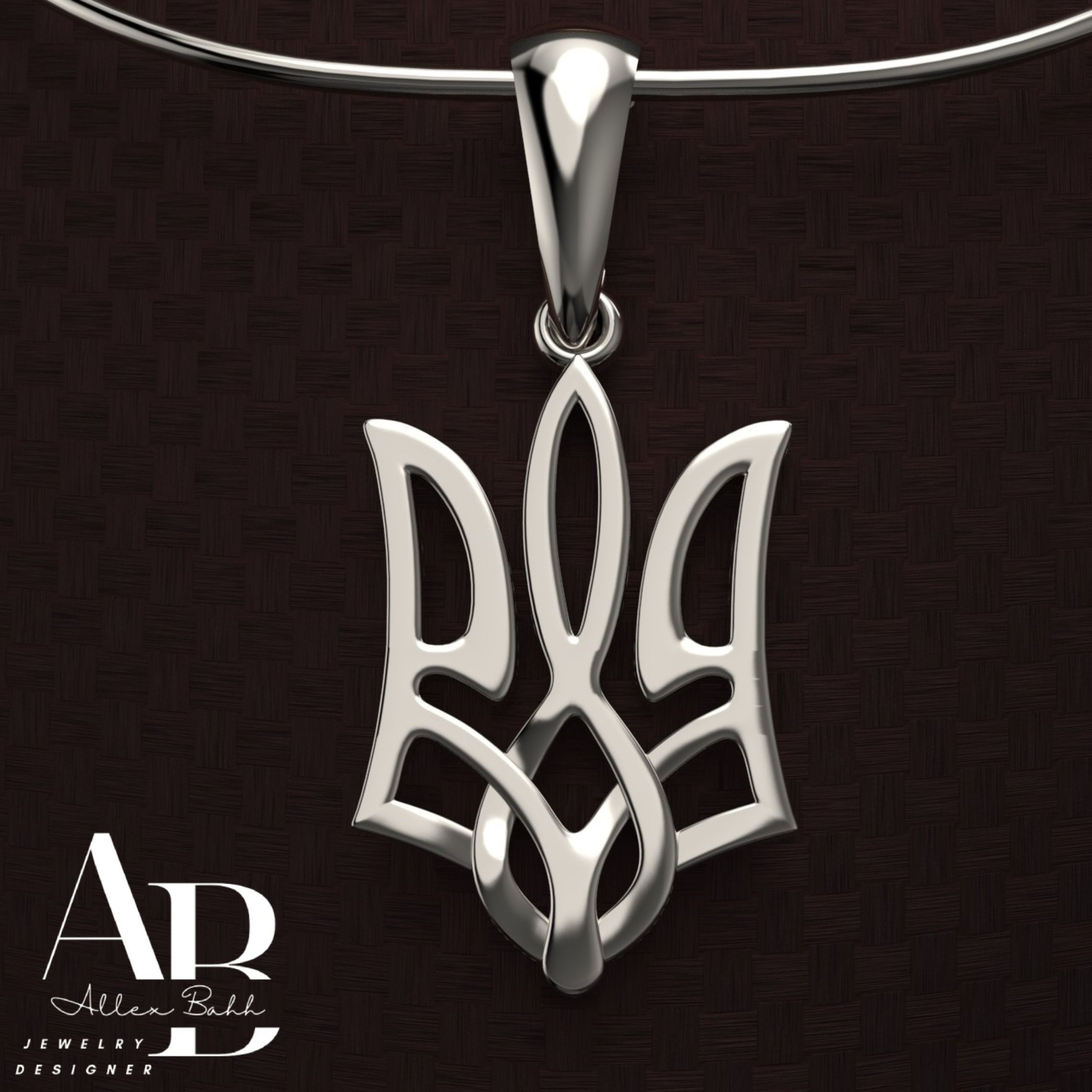 Ukrainian Trident 3D print model_2