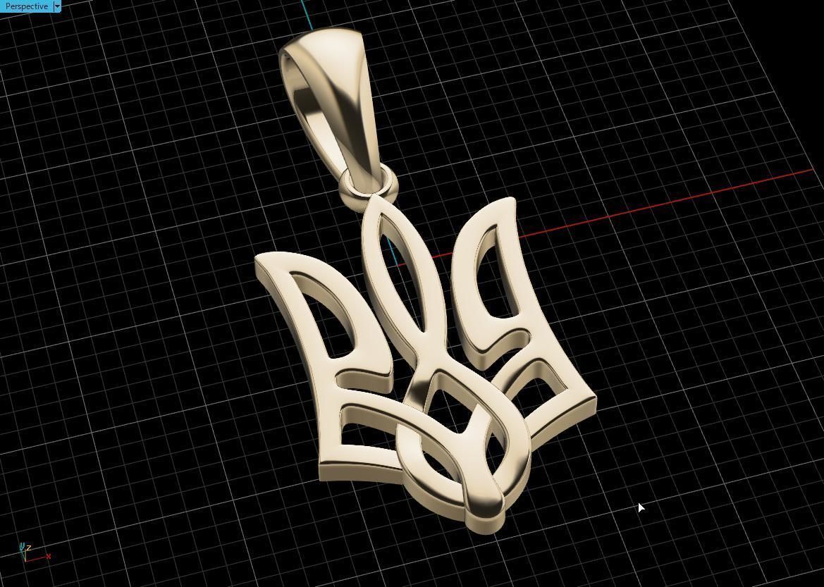 Ukrainian Trident 3D print model_10