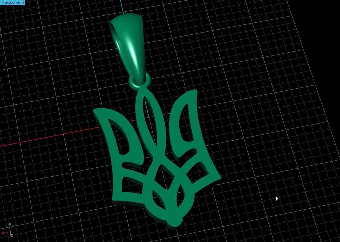 Ukrainian Trident 3D print model_15