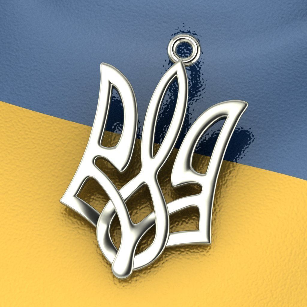 Ukrainian Trident 3D print model_4