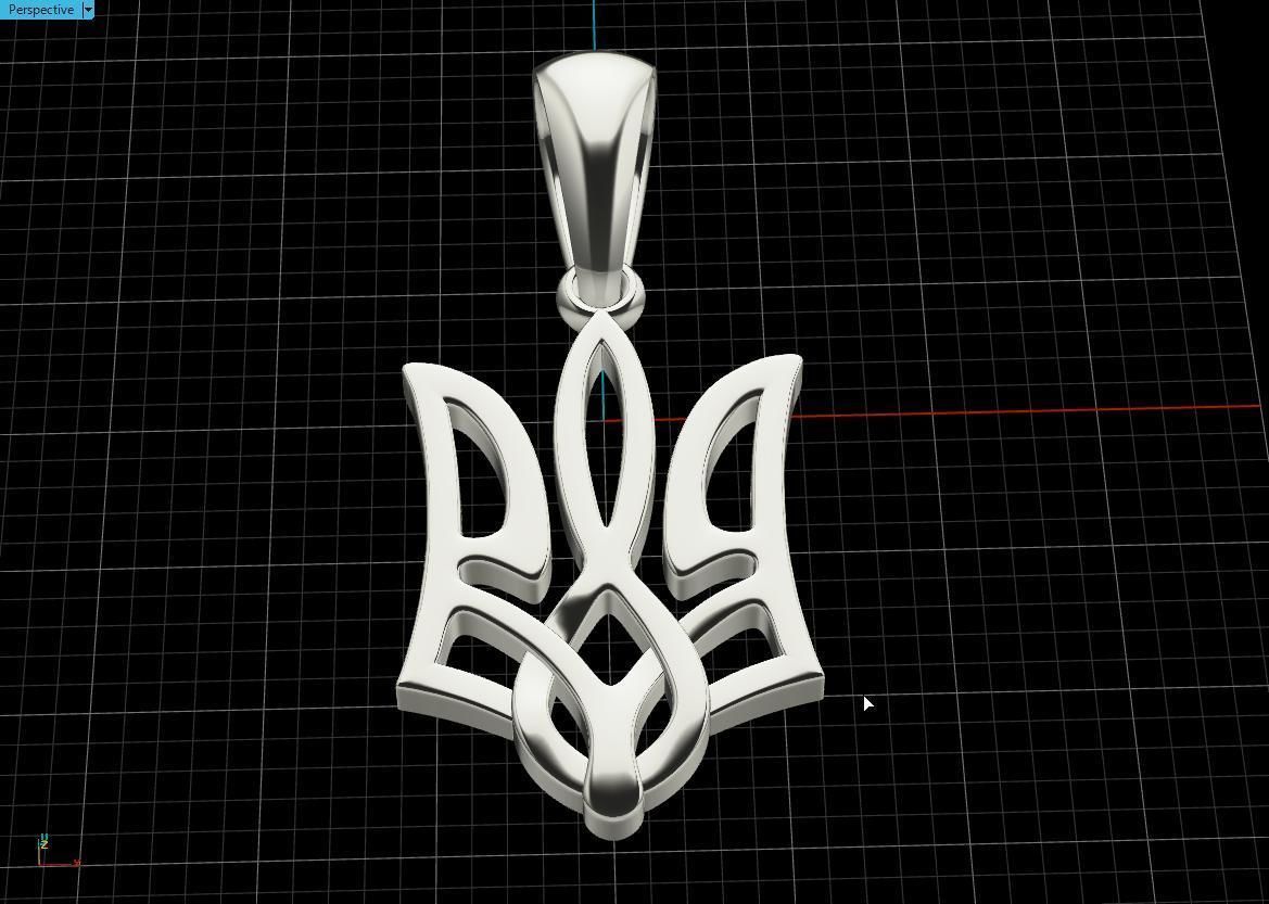 Ukrainian Trident 3D print model_9
