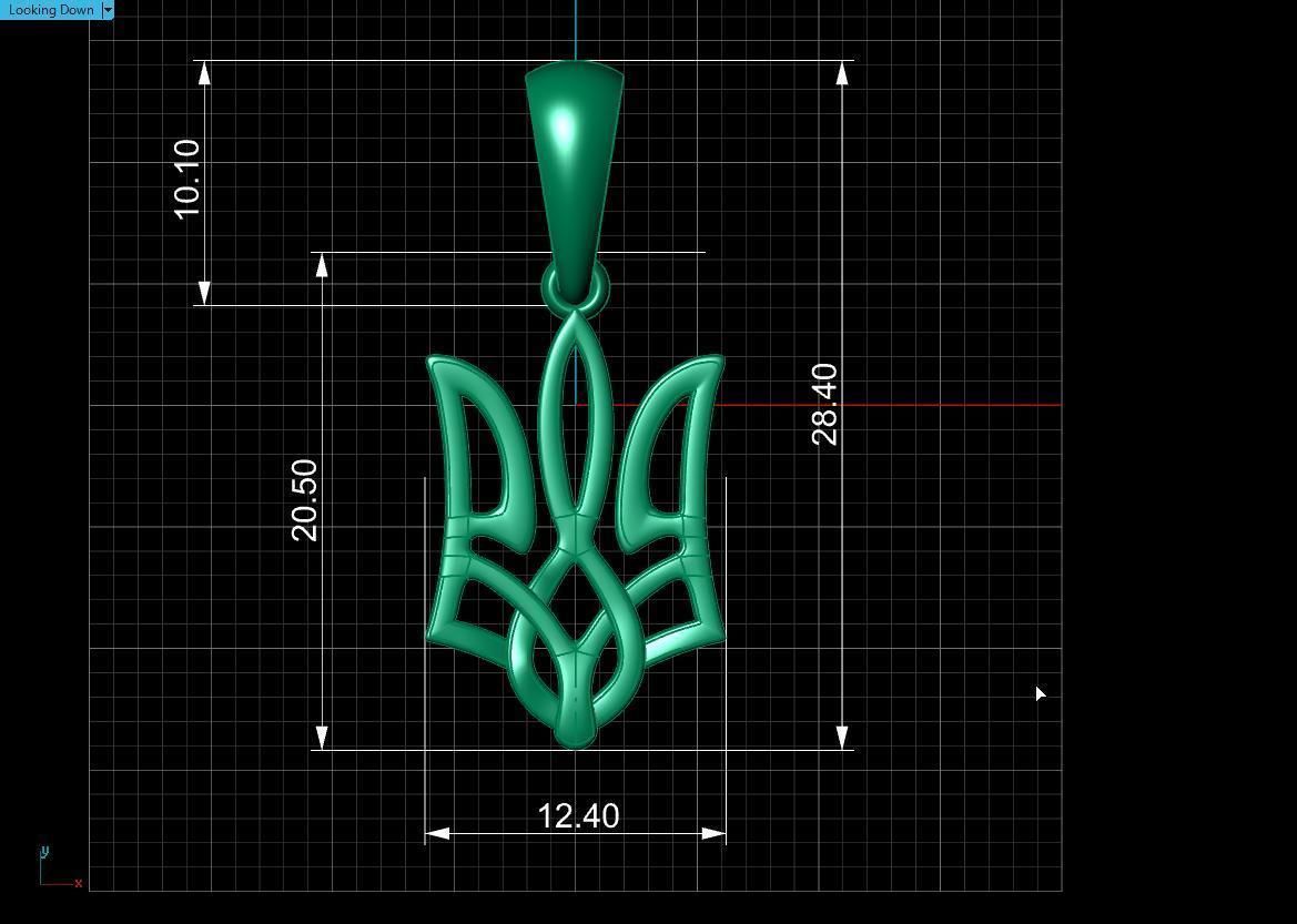 Ukrainian Trident 3D print model_18