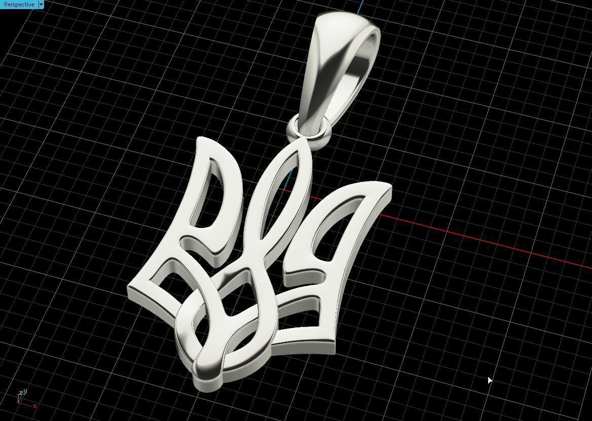 Ukrainian Trident 3D print model_7