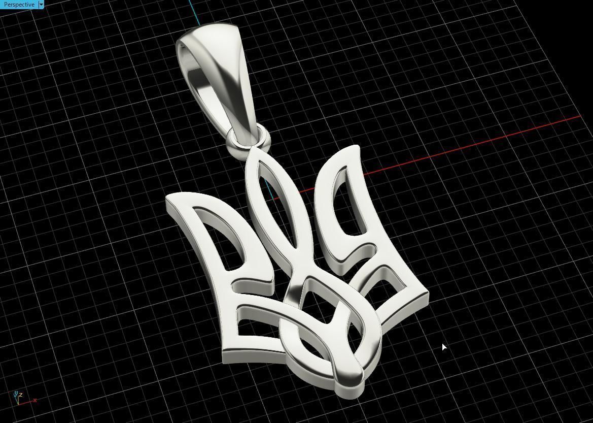 Ukrainian Trident 3D print model_6