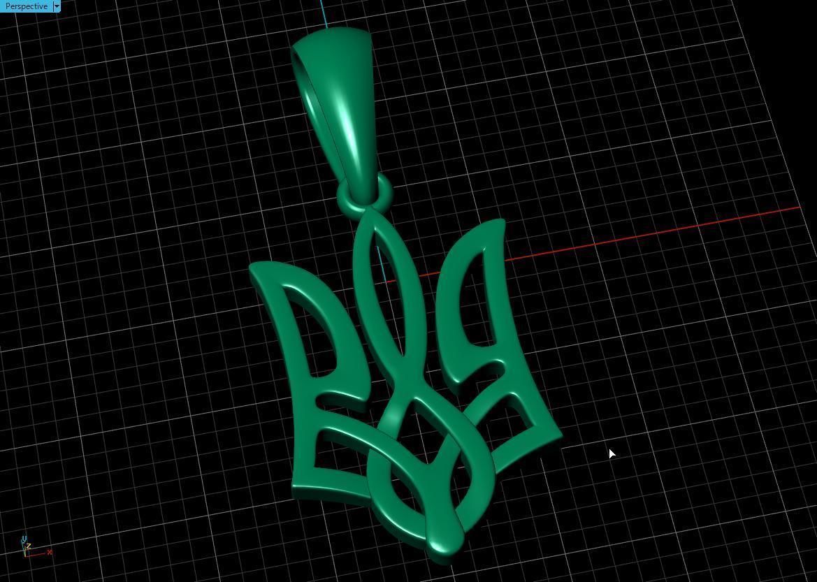 Ukrainian Trident 3D print model_16