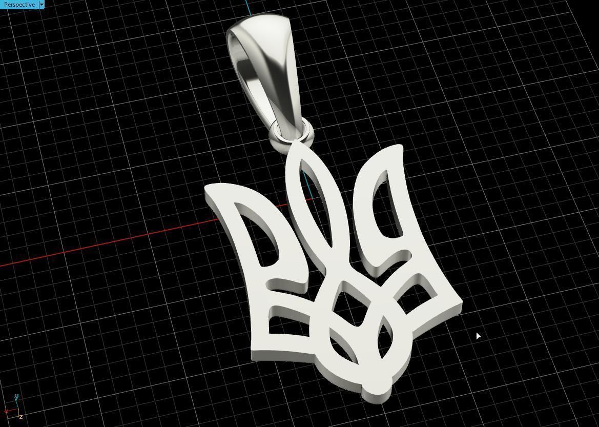 Ukrainian Trident 3D print model_8