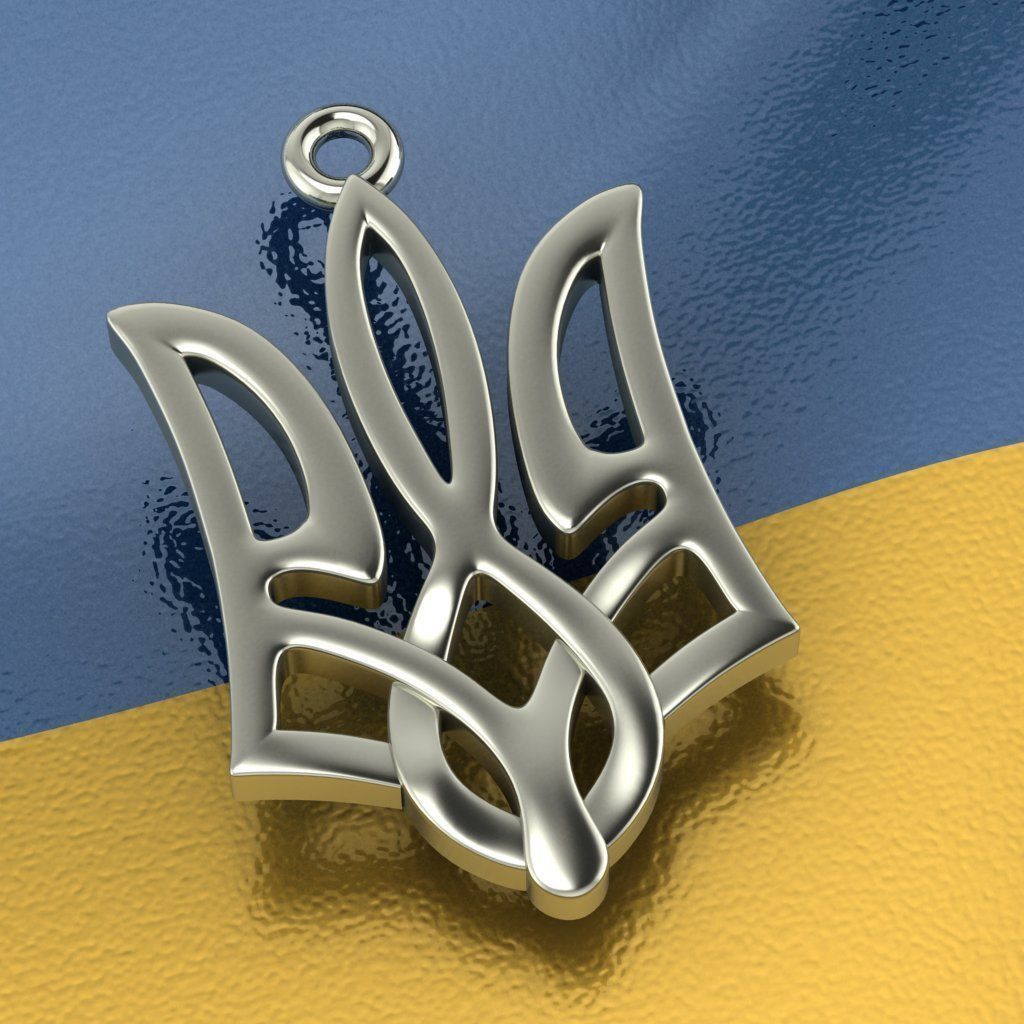 Ukrainian Trident 3D print model_5
