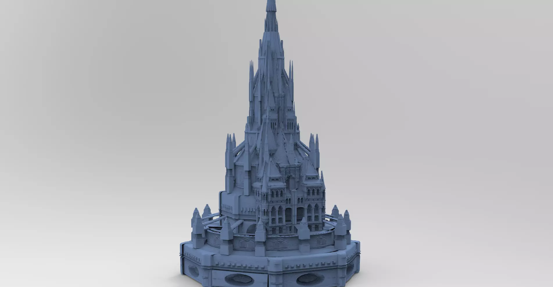 Arch Wizard Rulers Tower 3  3D model_0