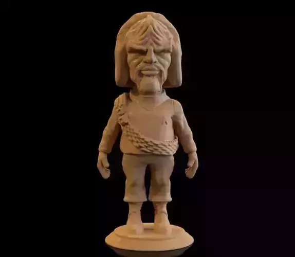 STAR TREK WORF CHIBI