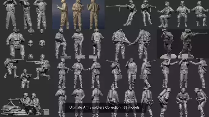 Ultimate Army soldiers Collection 