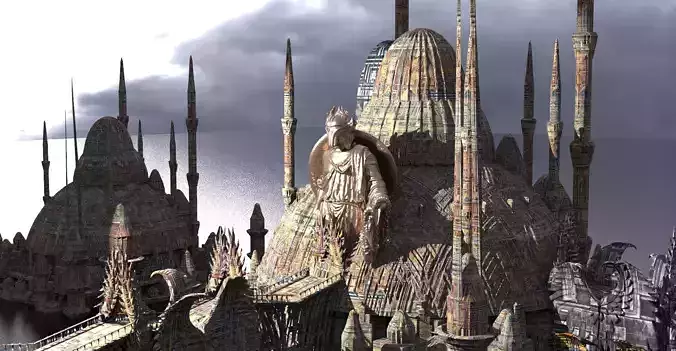 Dragons Bounty Hunter Temple 3 Kit bash