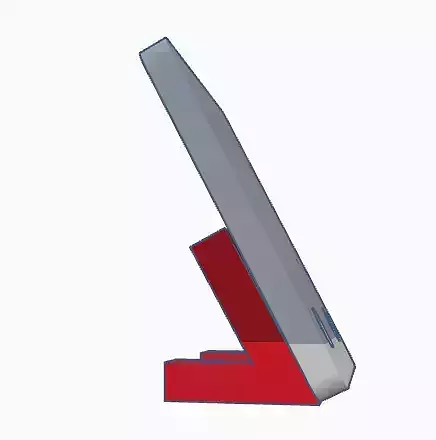 YD2 and RMX Angled ESC Mount 3D model