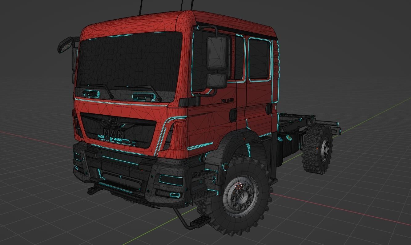 MAN TGM 13 290 3D model_3