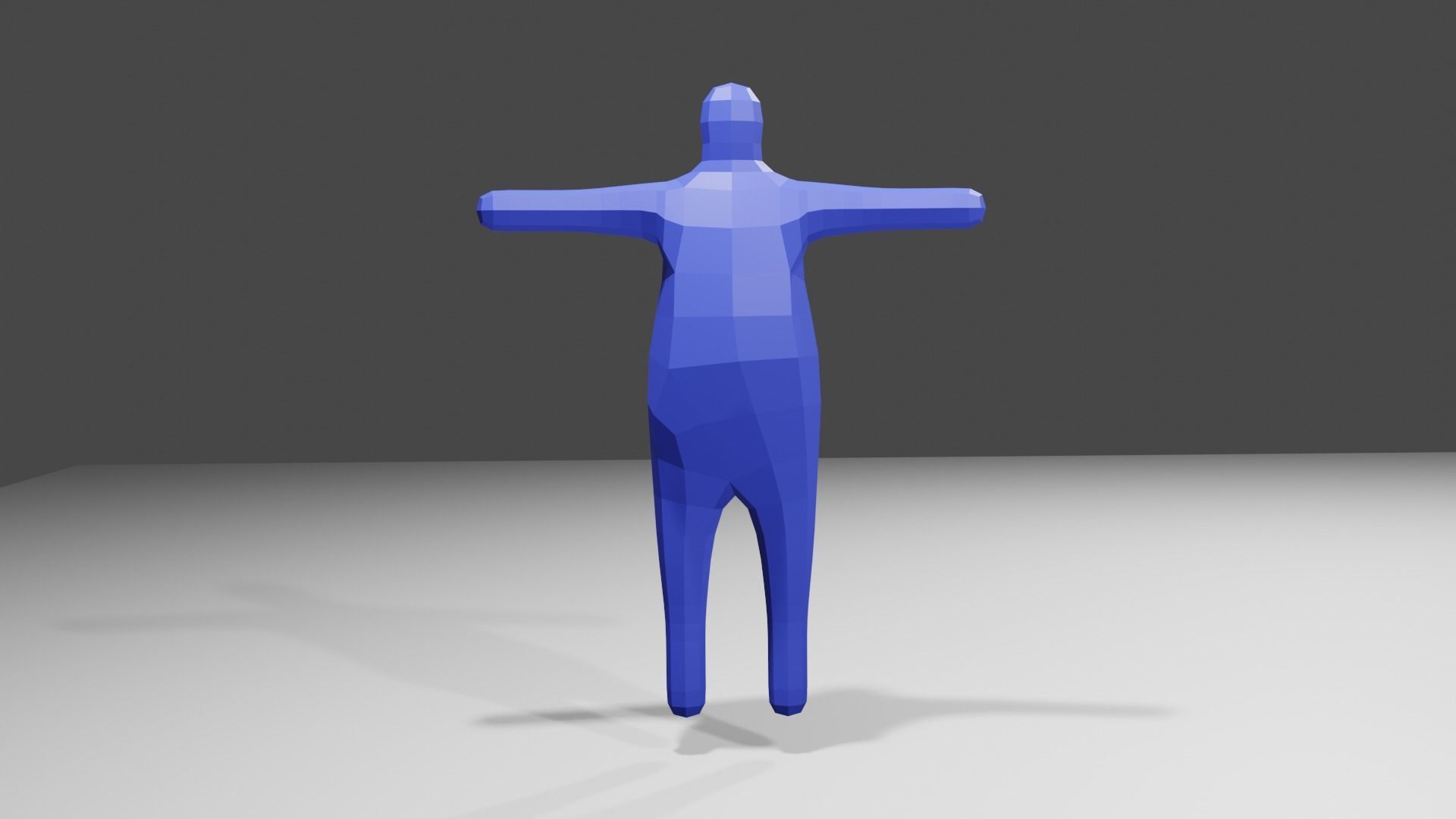 6 Rigged Low-Poly Character Mesh Free low-poly 3D model_7