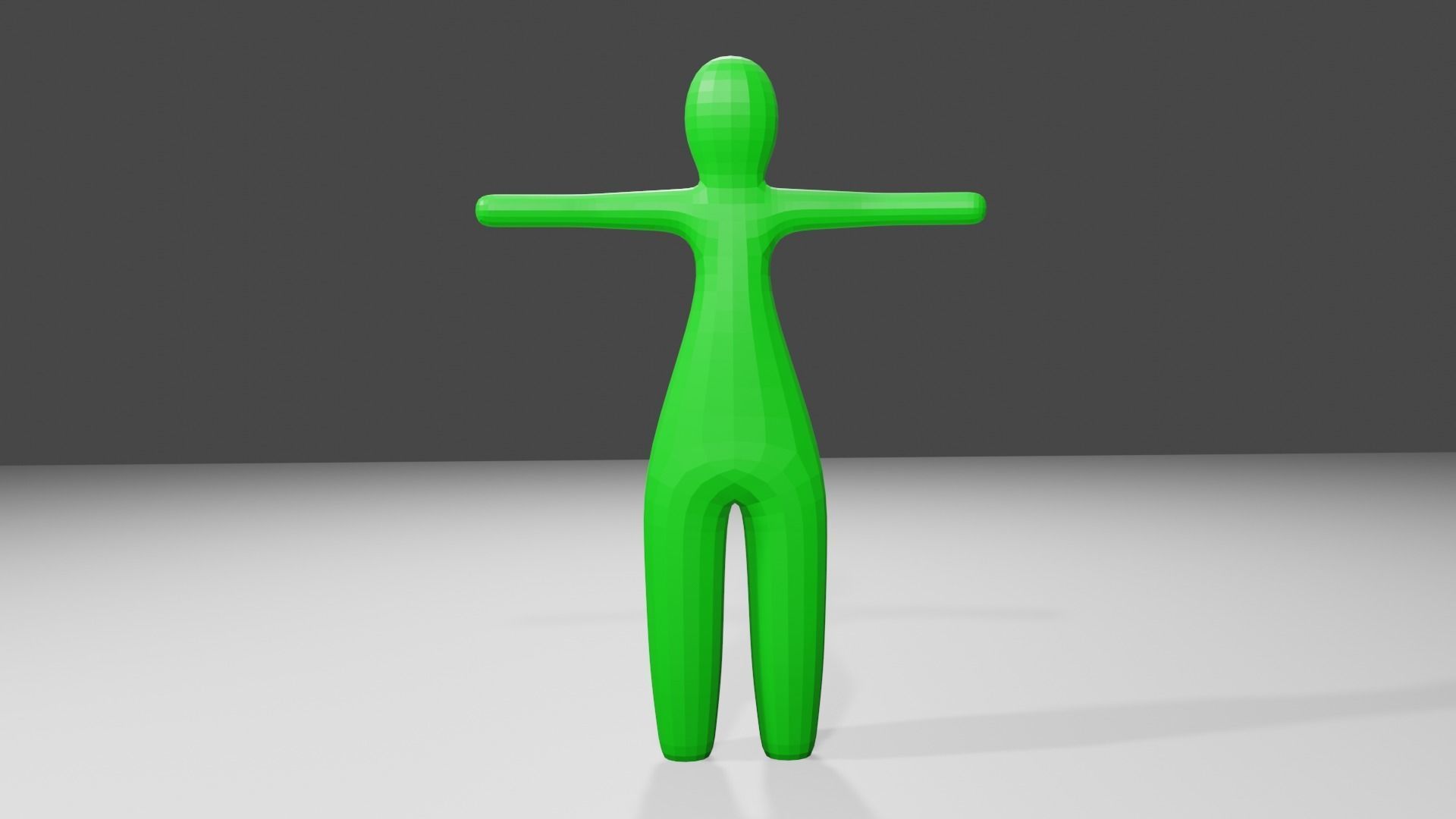 6 Rigged Low-Poly Character Mesh Free low-poly 3D model_3