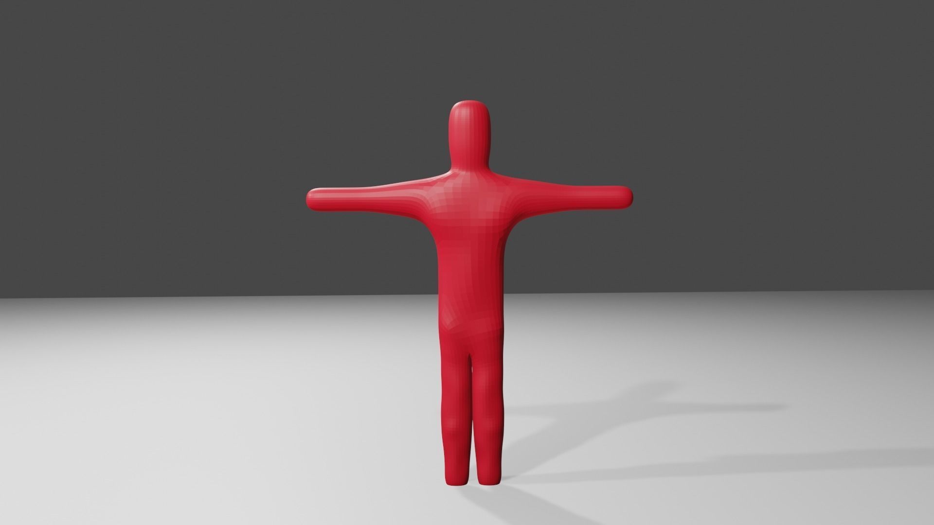 6 Rigged Low-Poly Character Mesh Free low-poly 3D model_4