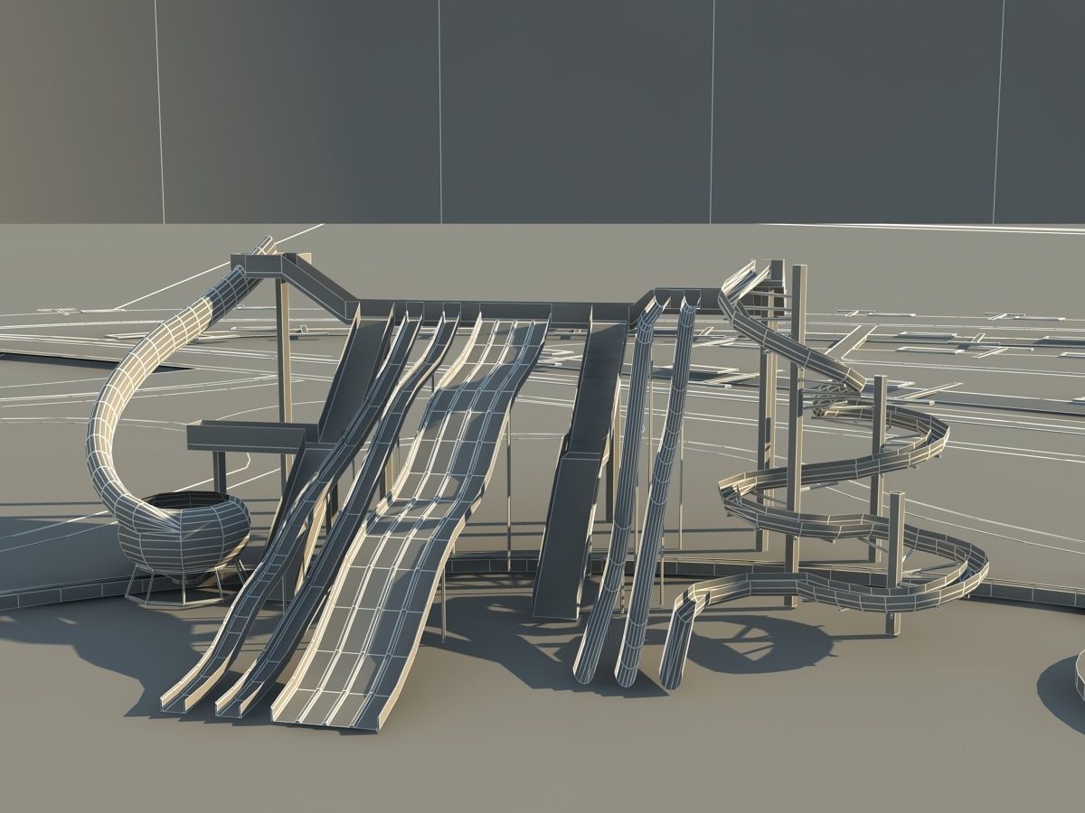 Sci Fi Artificial Island 3 3D model_26