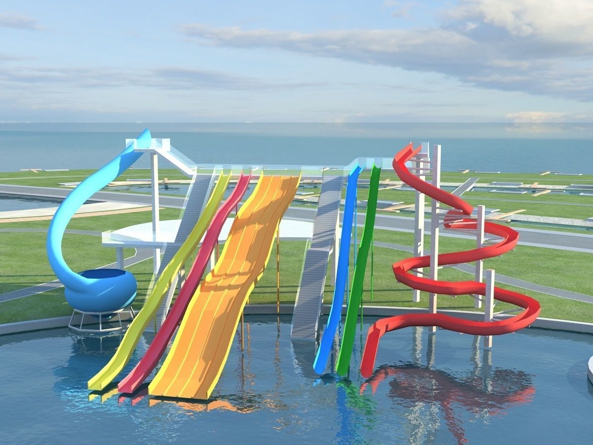 Sci Fi Artificial Island 3 3D model_11