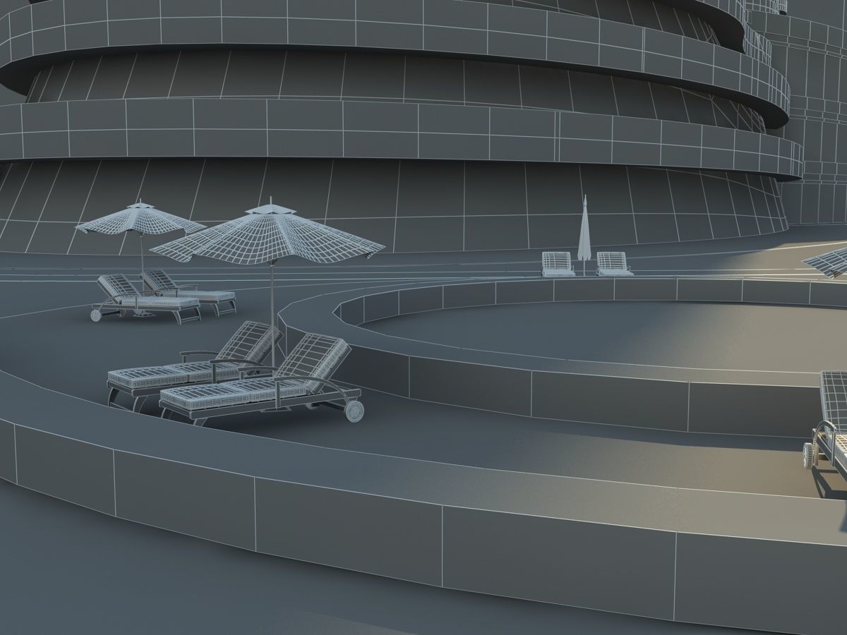 Sci Fi Artificial Island 3 3D model_29