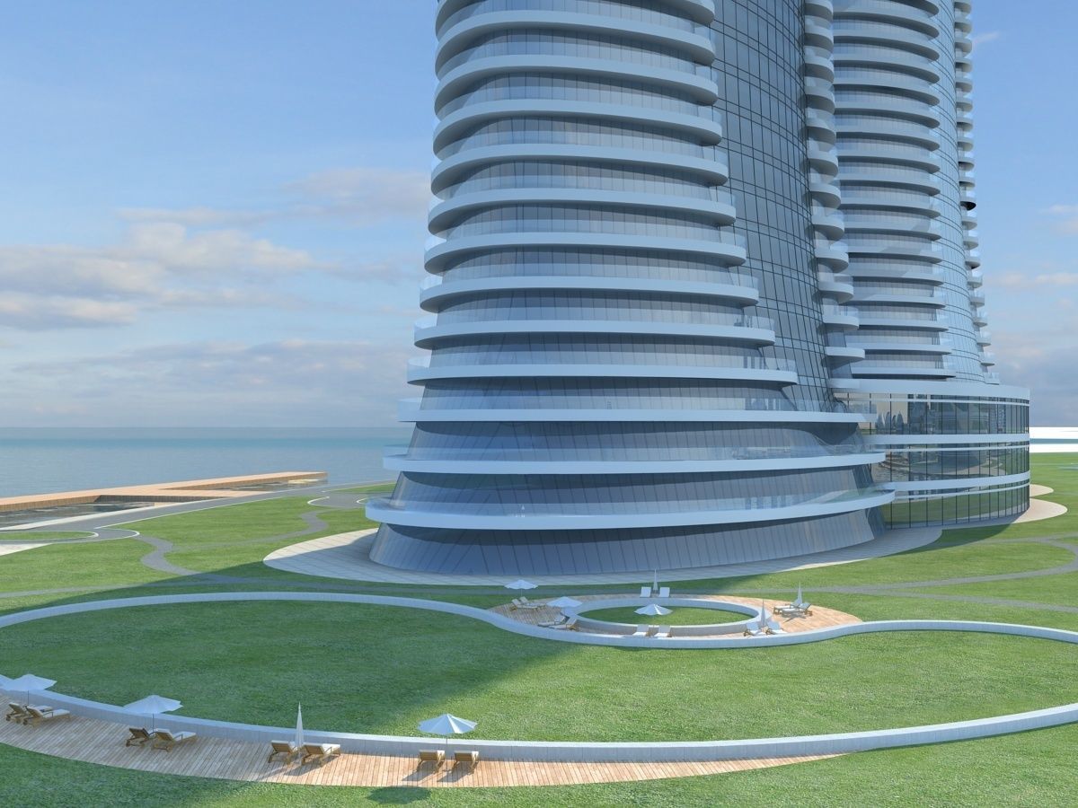 Sci Fi Artificial Island 3 3D model_16