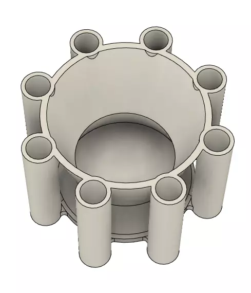 SUCCULENT PENCIL HOLDER 3D print model