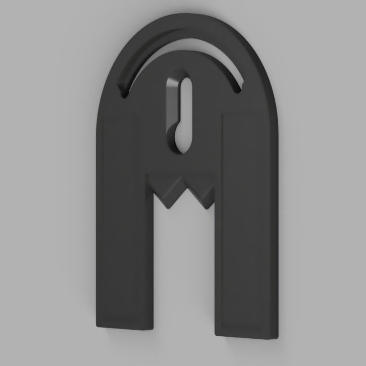 STICK ON HANGER 3D print model_4
