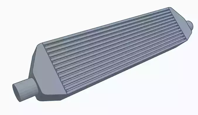 One tenth scale Small Scale RC Intercooler