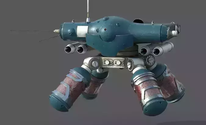 Maschinen Krieger Universe Vampyre 3D model
