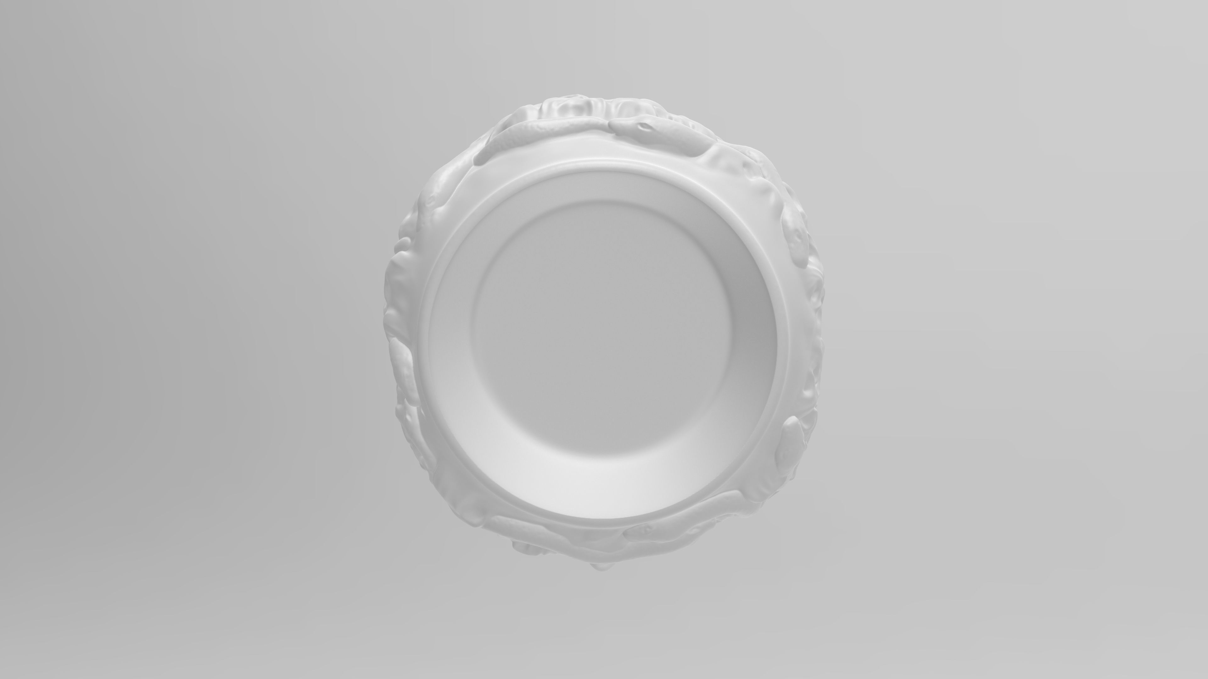 Medusa Gorgon vase 3d print model 3D print model_27