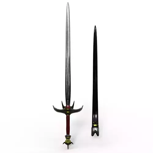 Skull Sword and Scabbard