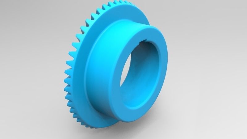 gearwheel gear 3D model_2