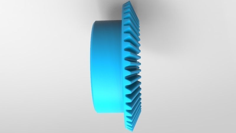 gearwheel gear 3D model_1