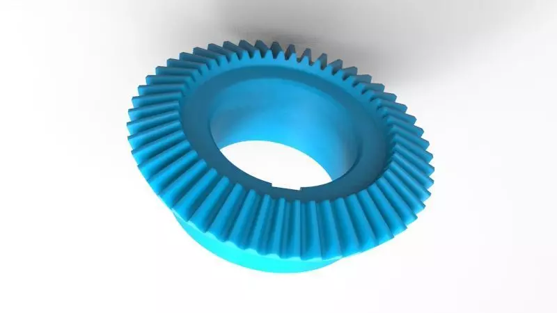 gearwheel gear 3D model_0