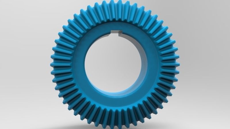 gearwheel gear 3D model_3