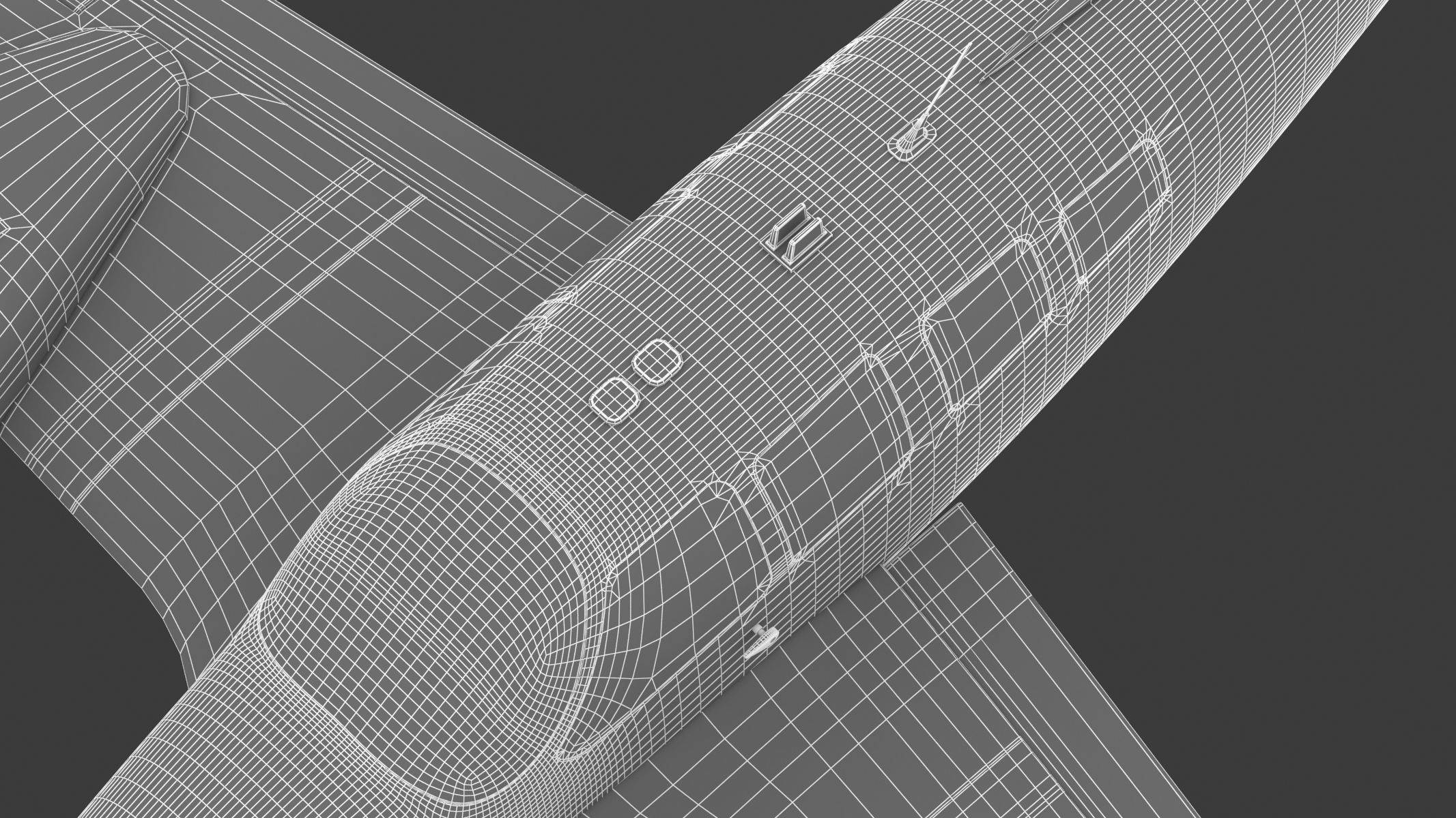 Beechcraft Baron G58 3D model_38