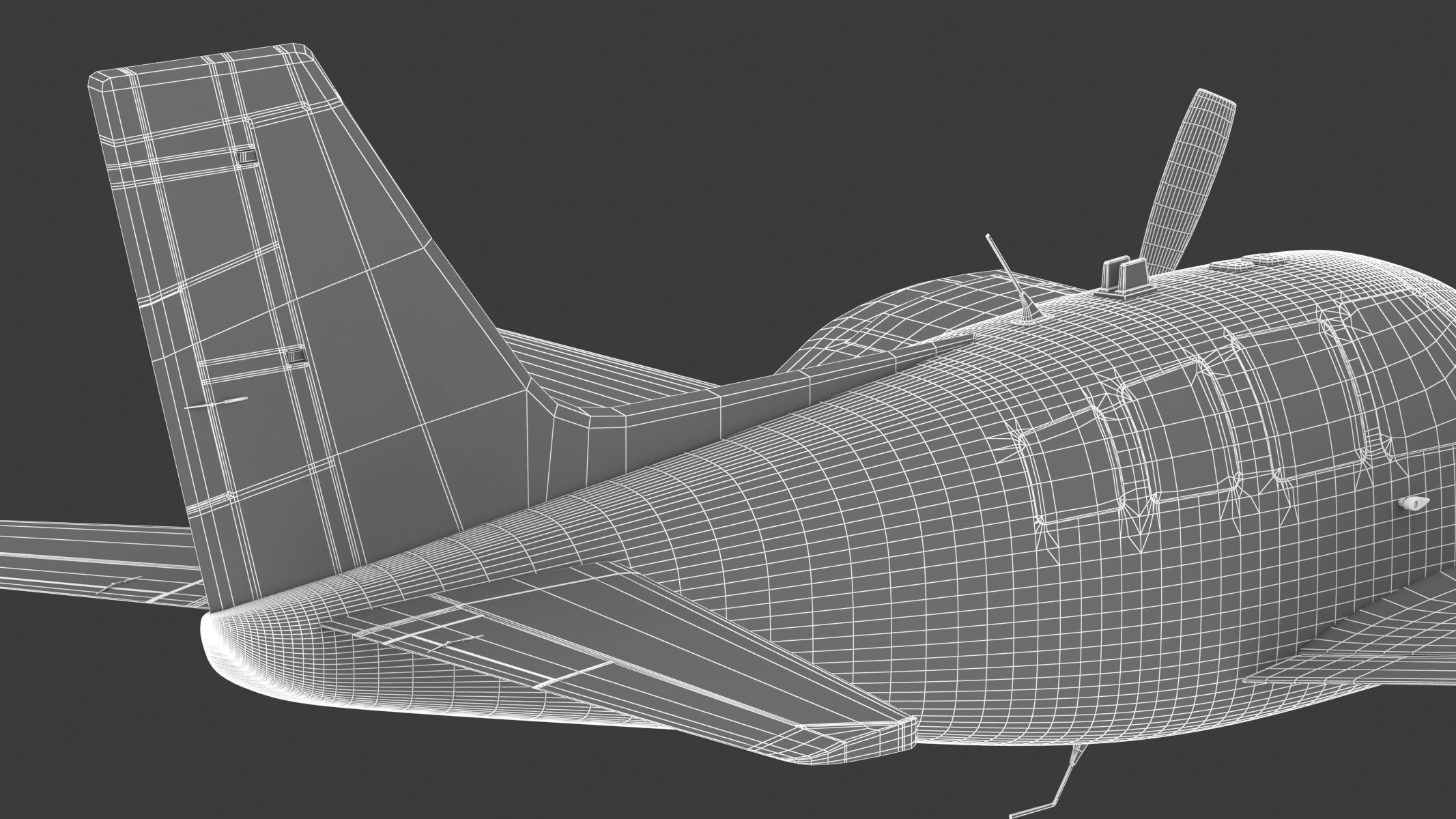 Beechcraft Baron G58 3D model_32