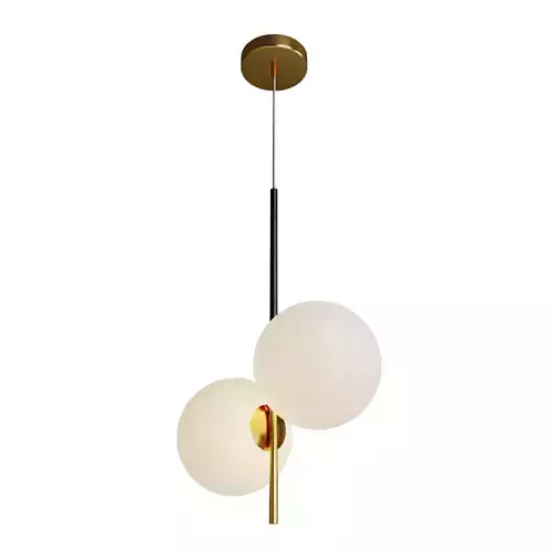 Maxim  Vesper 2-Light Pendant Satin Brass