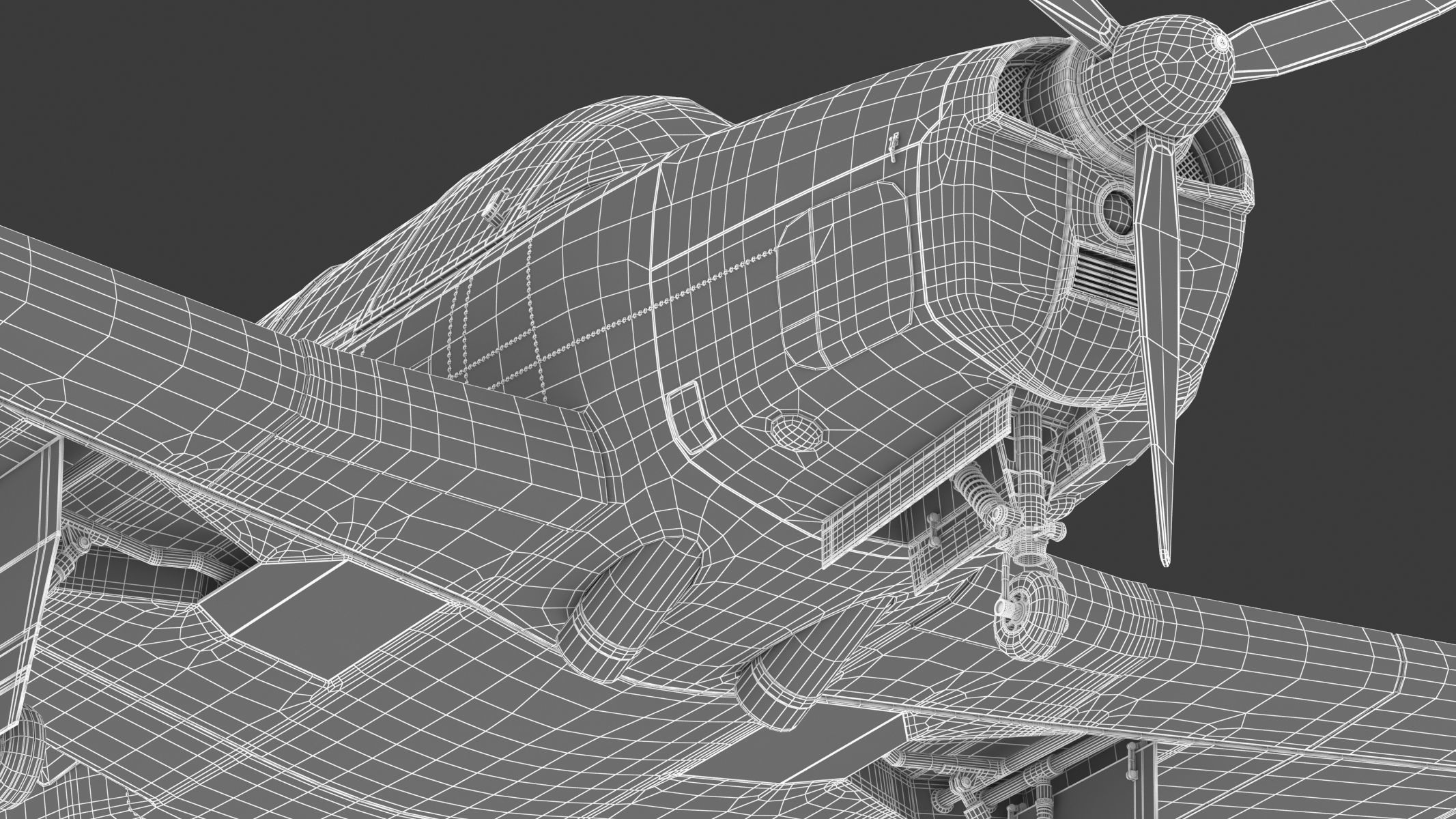 Beechcraft T-34 Mentor 3D model_37