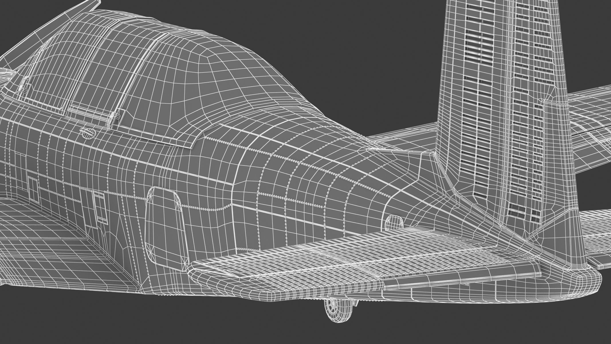 Beechcraft T-34 Mentor 3D model_33