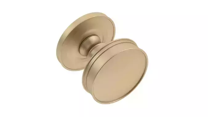Berkeley Mortice Door Knob 3D model