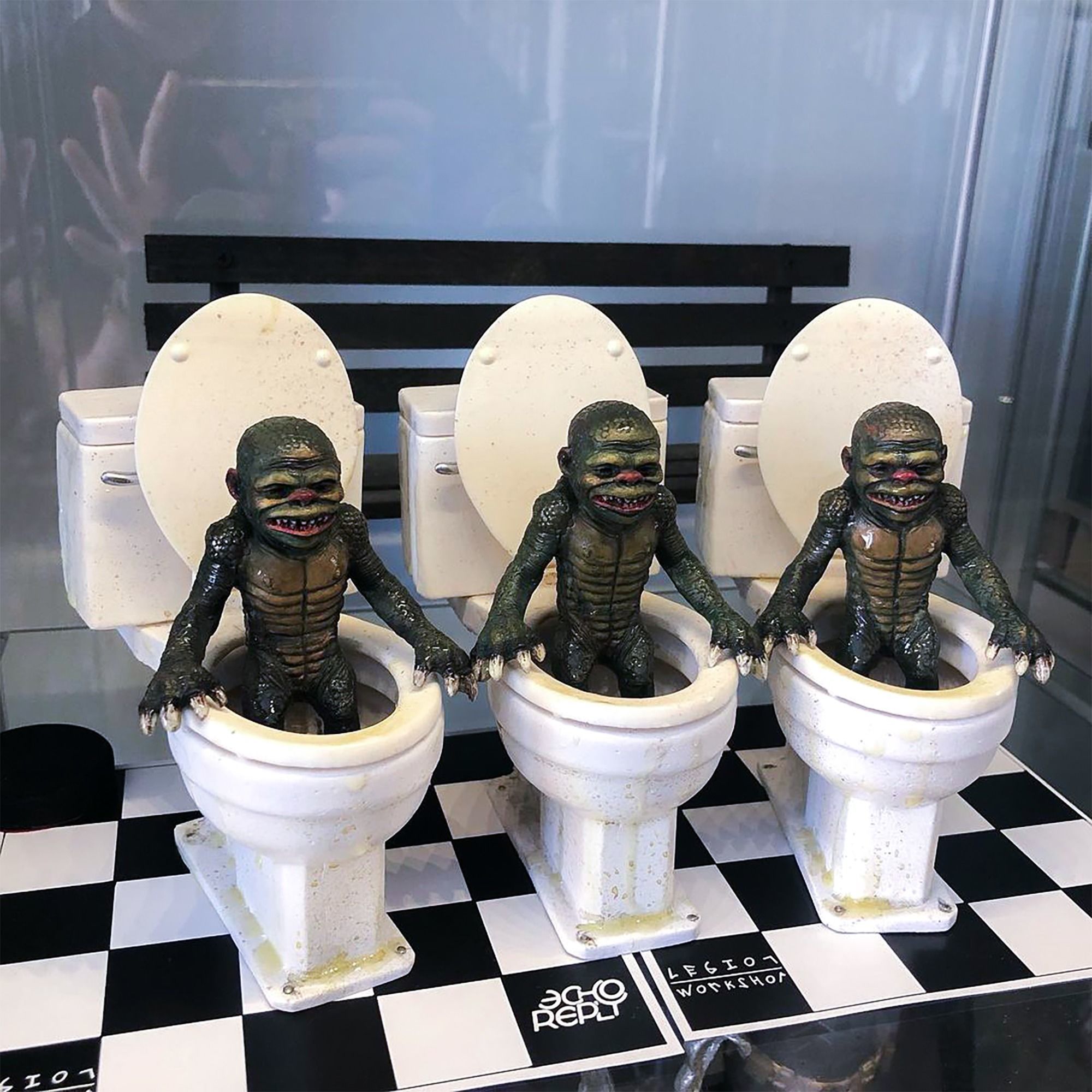 Toilet classic WC printer model 3D model_8