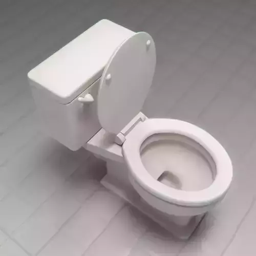 Toilet classic WC printer model