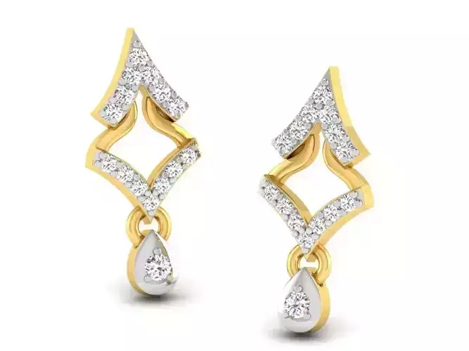 Solitaire Women Earring