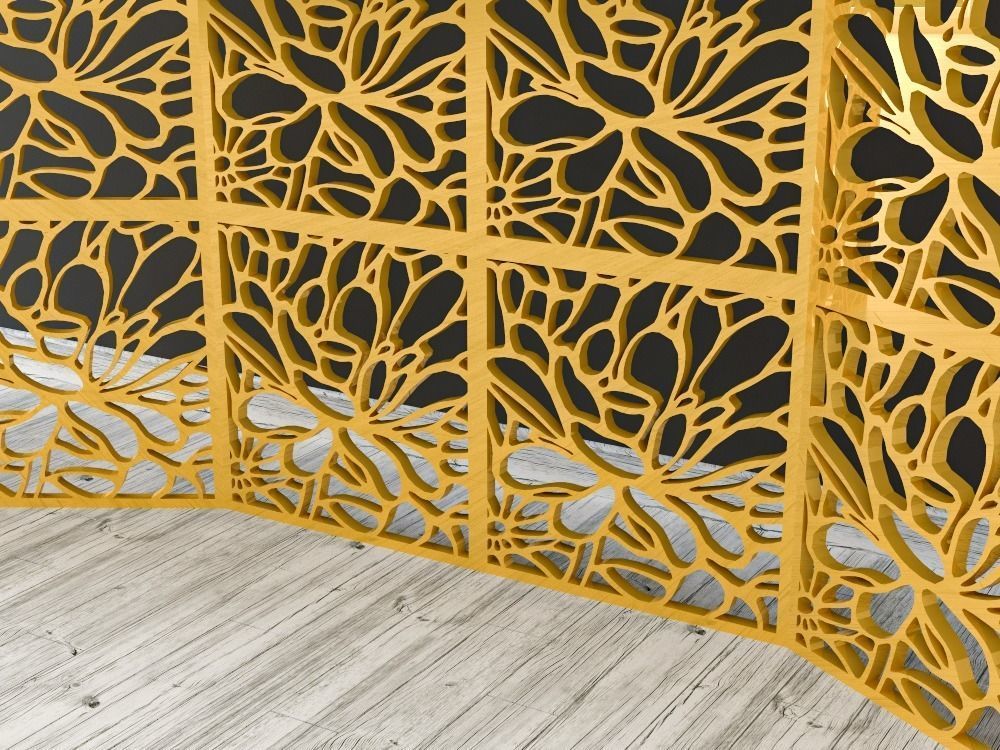 Decorative Panel 10 3D model_5