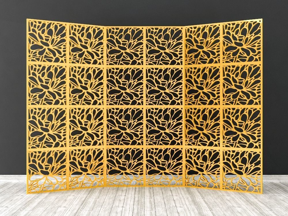 Decorative Panel 10 3D model_4