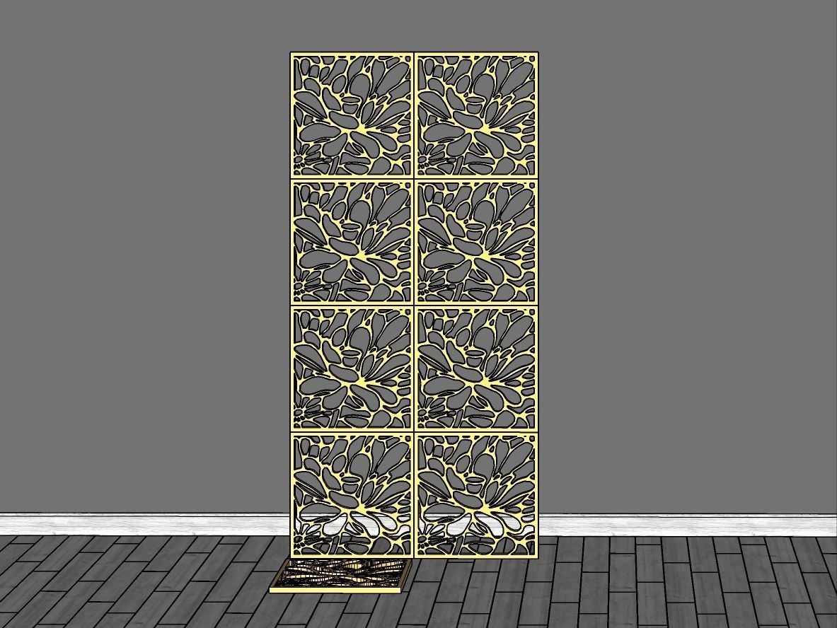 Decorative Panel 10 3D model_6
