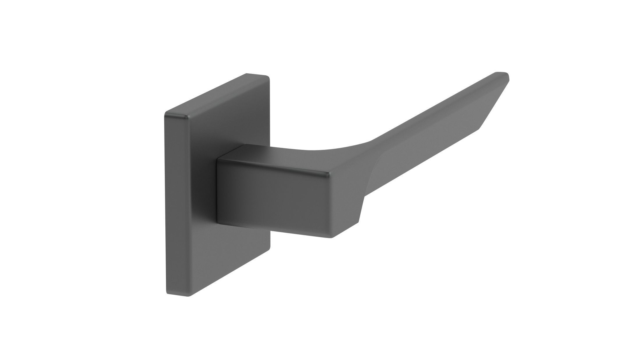 Carlisle Brass Manital Flash Door Handle Matt Black 3D model_1