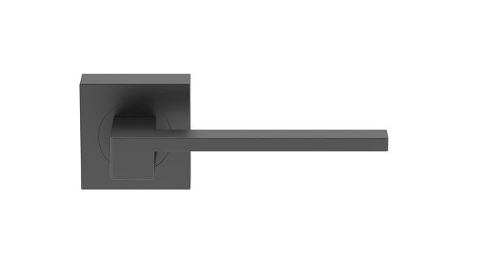 Carlisle Brass Serozzetta Equi Door Handle Matt Black 3D model
