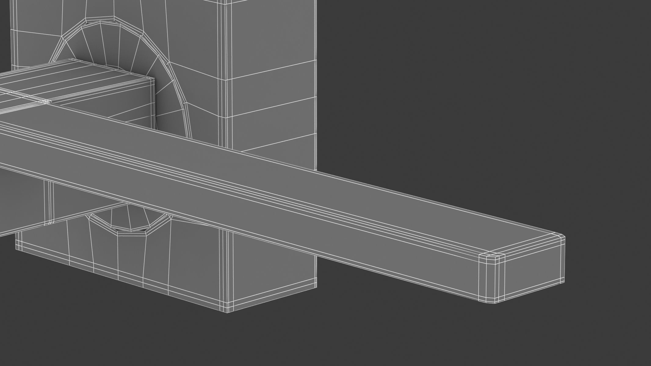 Carlisle Brass Serozzetta Equi Door Handle Matt Black 3D model_9