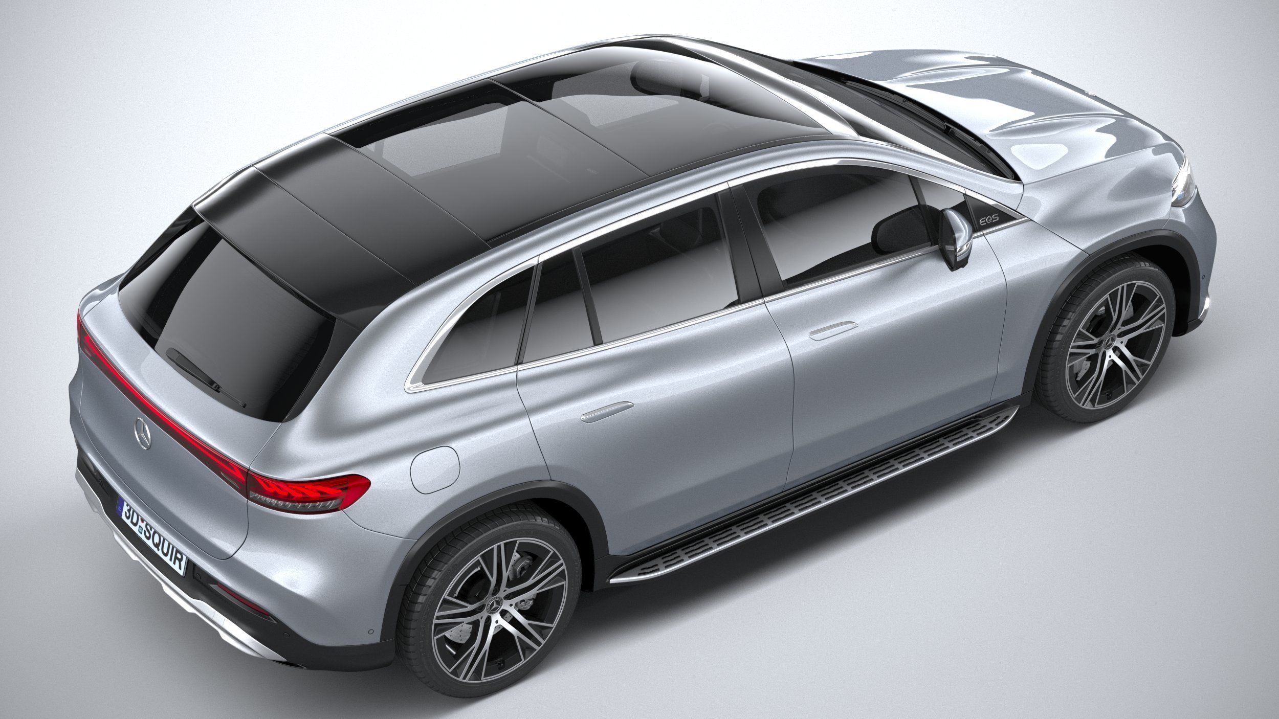 Mercedes-Benz EQS SUV Base 2023 3D model_10